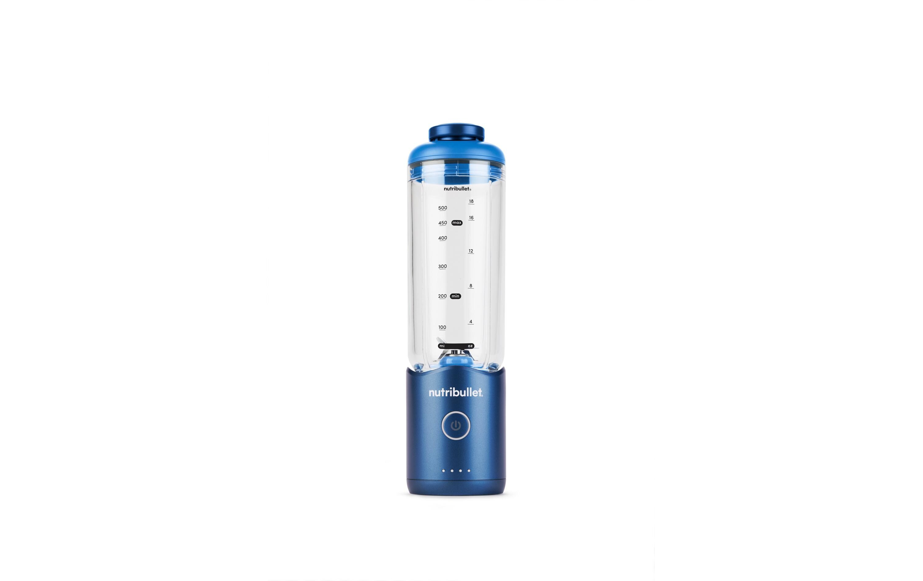 NutriBullet Smoothie-Mixer Flex Portable, To-Go – Blau