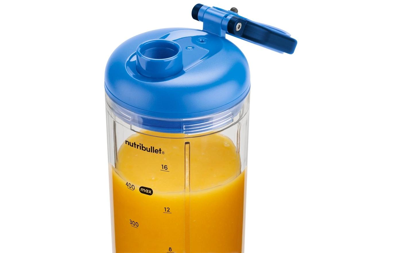 NutriBullet Smoothie-Mixer Flex Portable, To-Go – Blau2