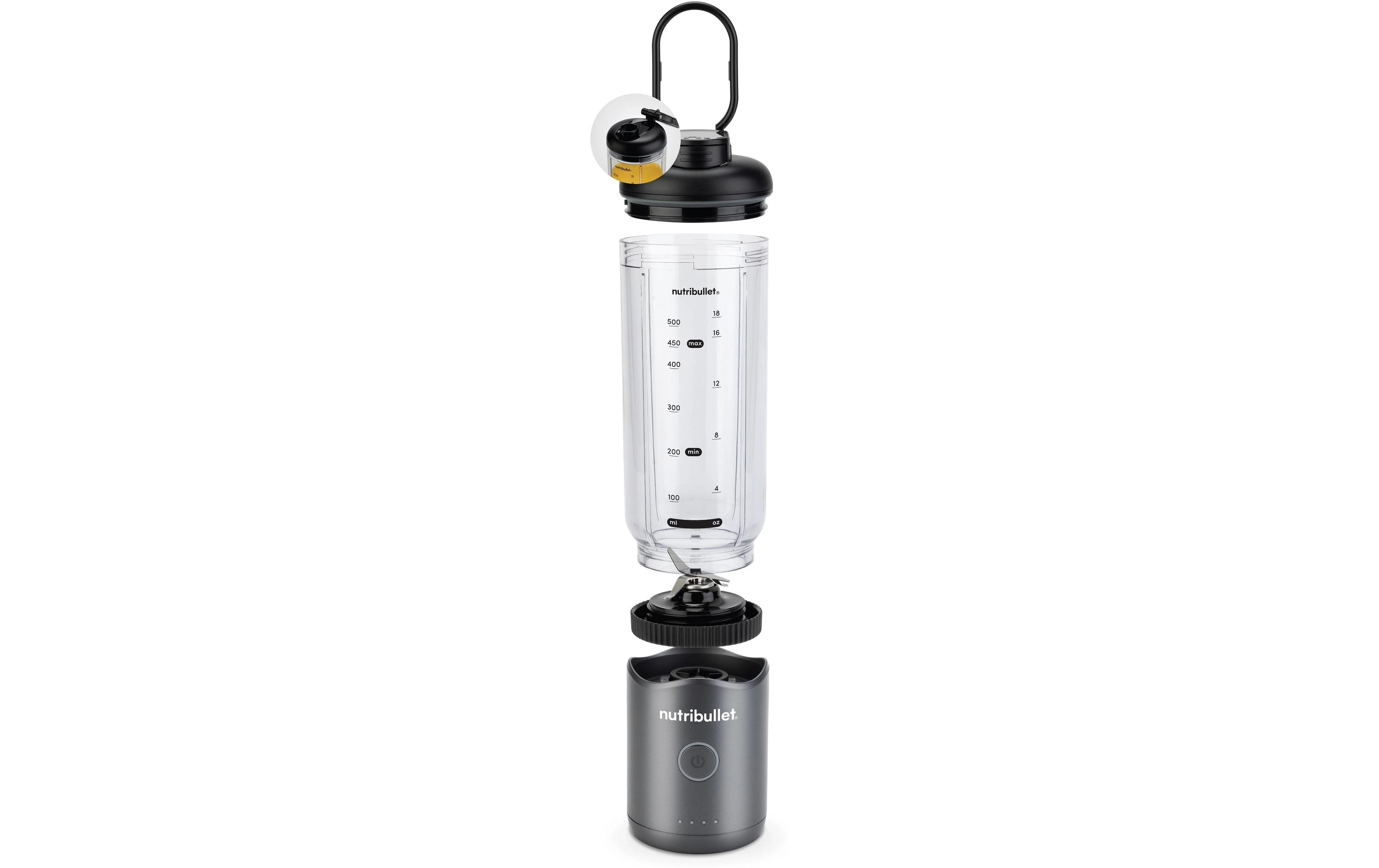 NutriBullet Smoothie-Mixer Flex Portable, To-Go – Violett1