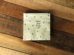 Papier-Serviette Blumen in olive