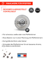 Peugeot Pfeffermühle Nancy 22 cm, acryl 1