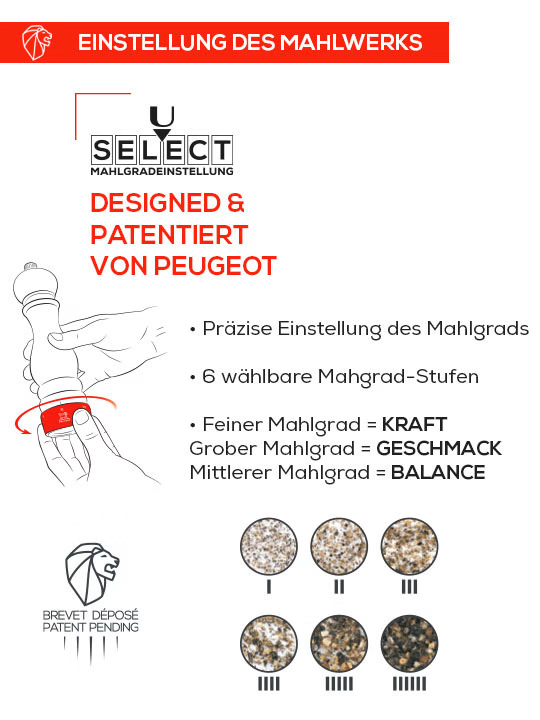 Peugeot Pfeffermühle Paris 12cm schwarz7