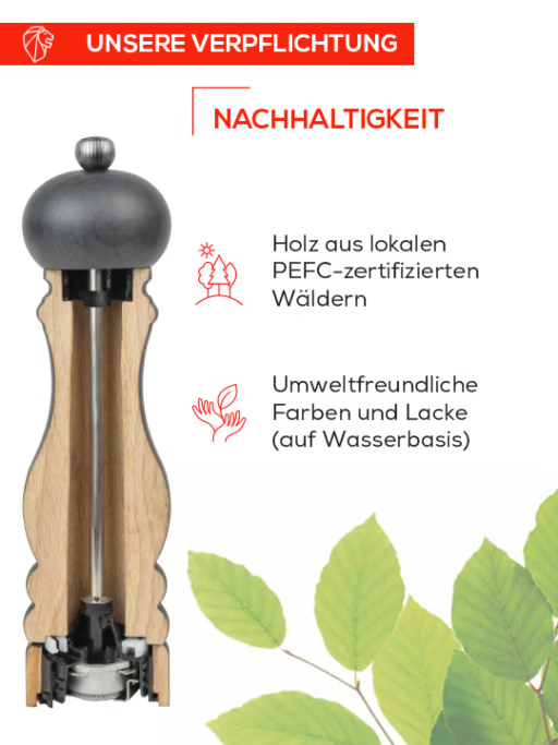 Peugeot Pfeffermühle Paris 22 cm, naturhell 2