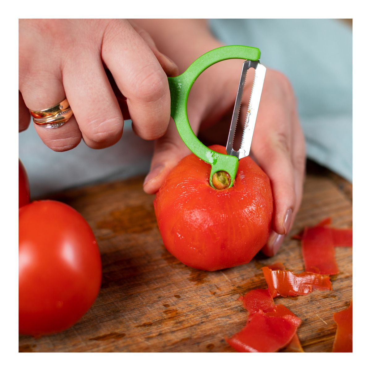 Schäler Veggie gezackt Tomate4