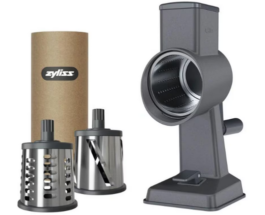 Zyliss Trommelreibe Gourmet Grau/Silber