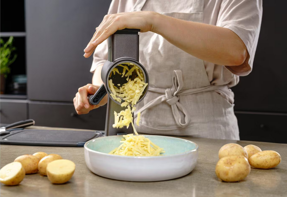 Zyliss Trommelreibe Gourmet Grau/Silber