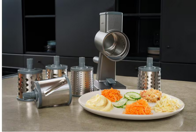 Zyliss Trommelreibe Gourmet Grau/Silber