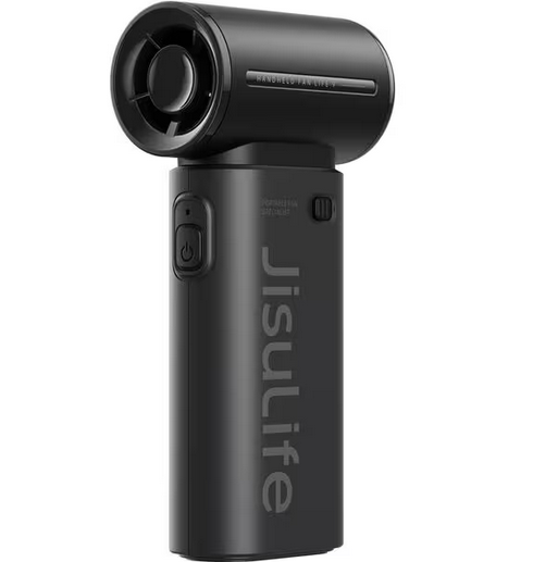 Jisulife Handventilator Life9 Schwarz Tragbarer Ventilator