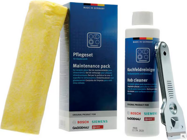 SIEMENS Pflegeset für Glaskeramik-Kochfelder