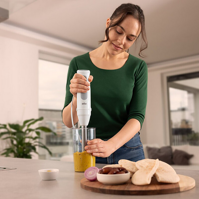 BRAUN Stabmixer Multiquick MQ50001M (Weiss)