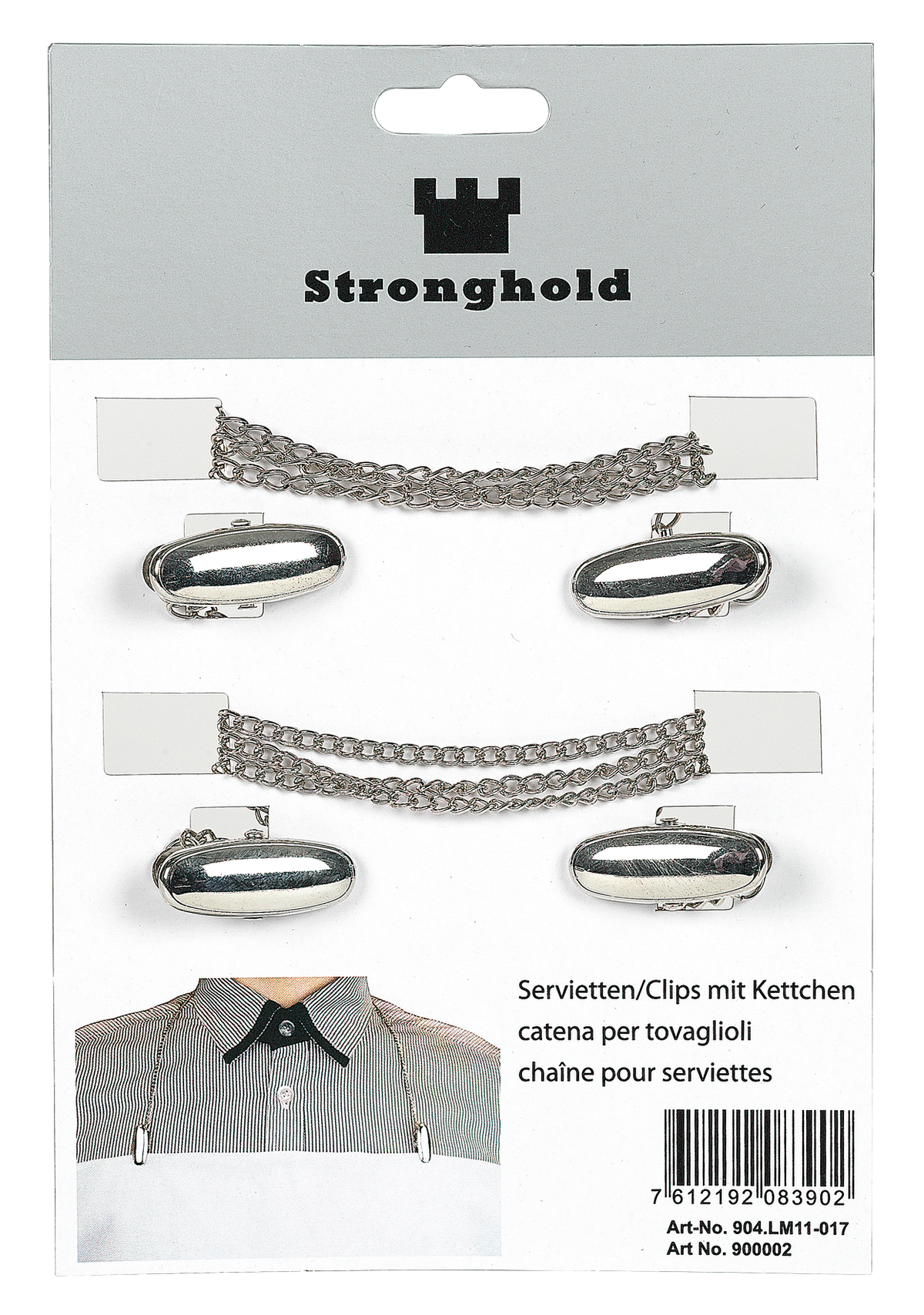 Stronghold Serviettenketteli Set mit 2 Stück