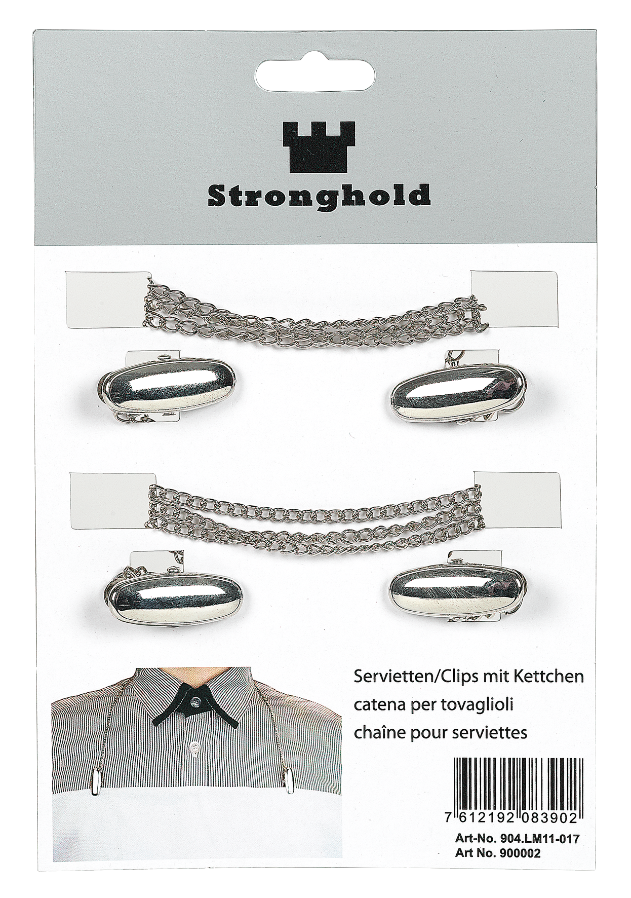 Stronghold Serviettenketteli Set mit 2 Stück