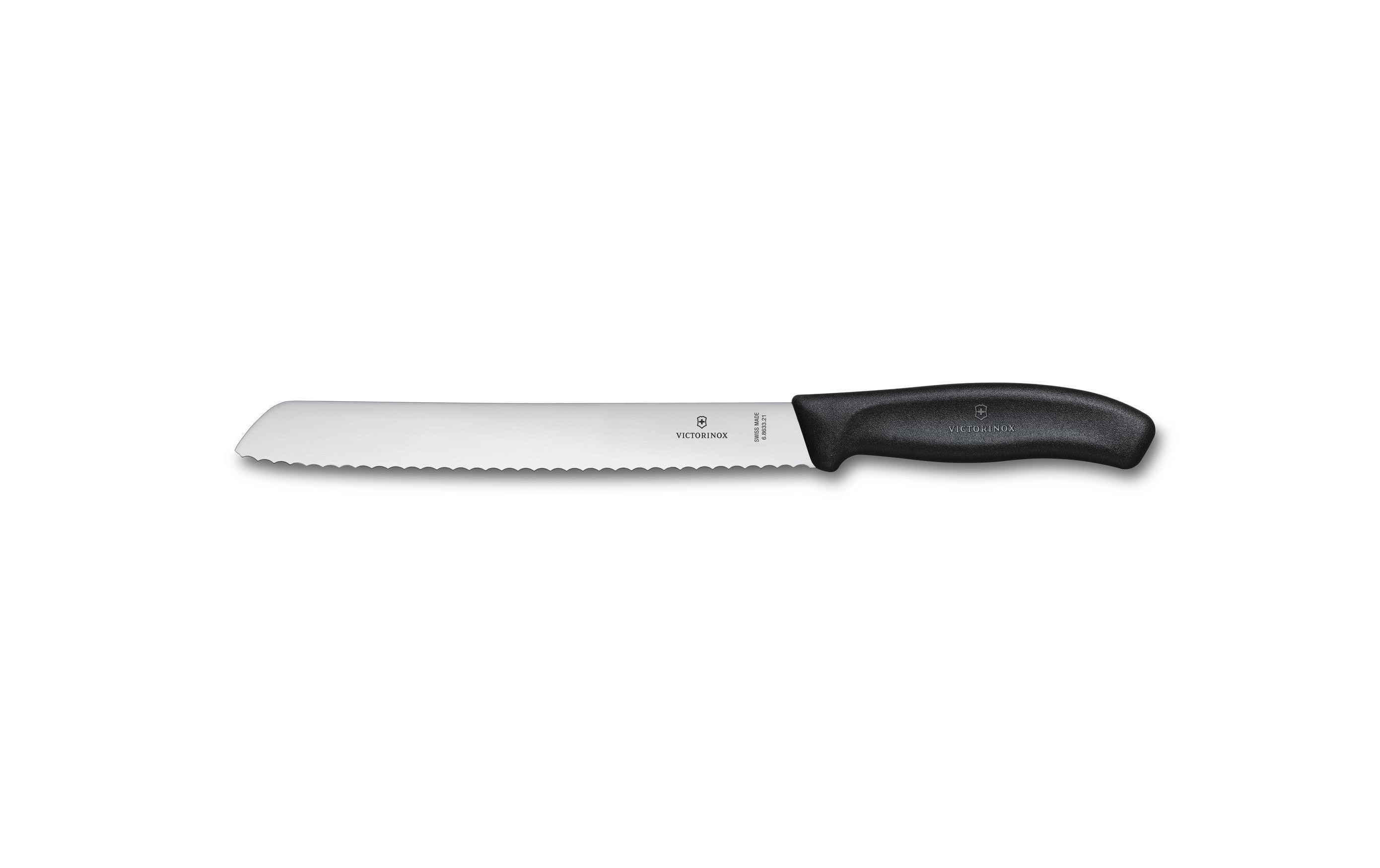 Victorinox Brotmesser Swiss Classic 21 cm SilberSchwarz