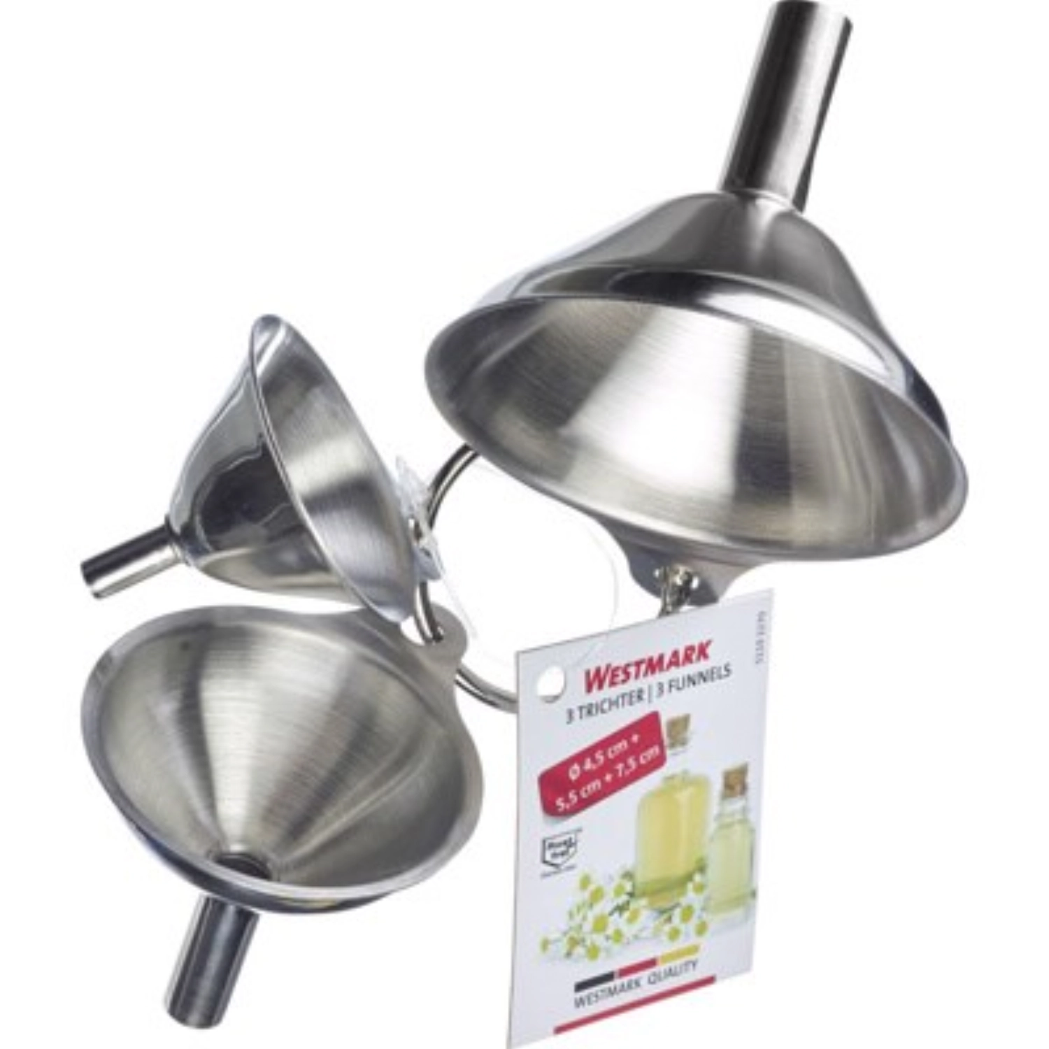 Westmark 3tlg. Trichter-Set Mini3