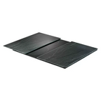 Zeller Abdeck-Schneideplatte 2-er Set Opitk Schiefer 1