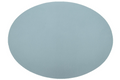Ziczac Tischset TOGO oval, blau