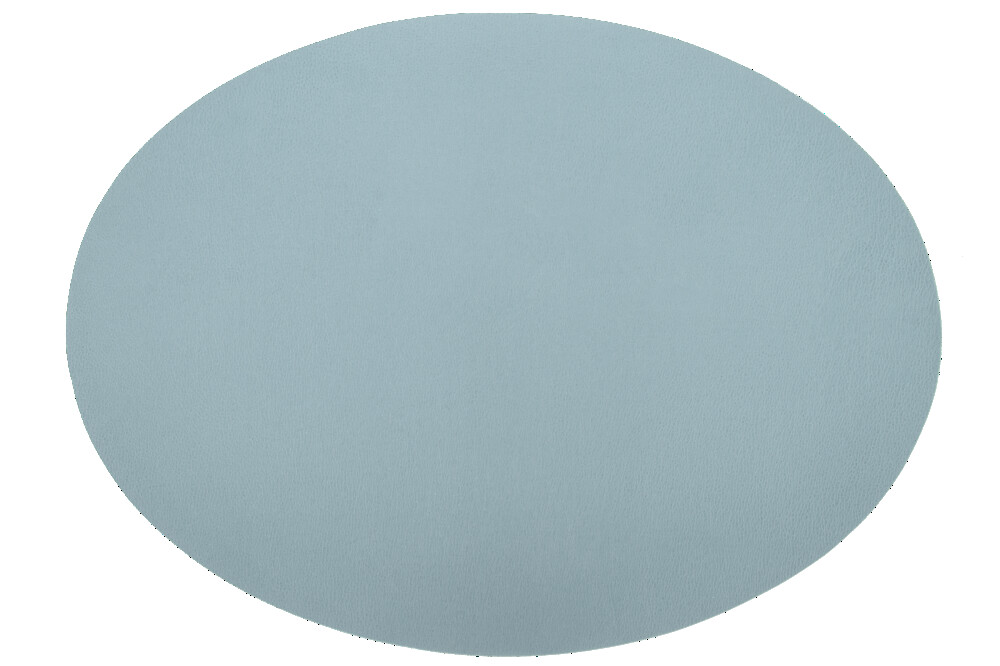 Ziczac Tischset TOGO oval, blau