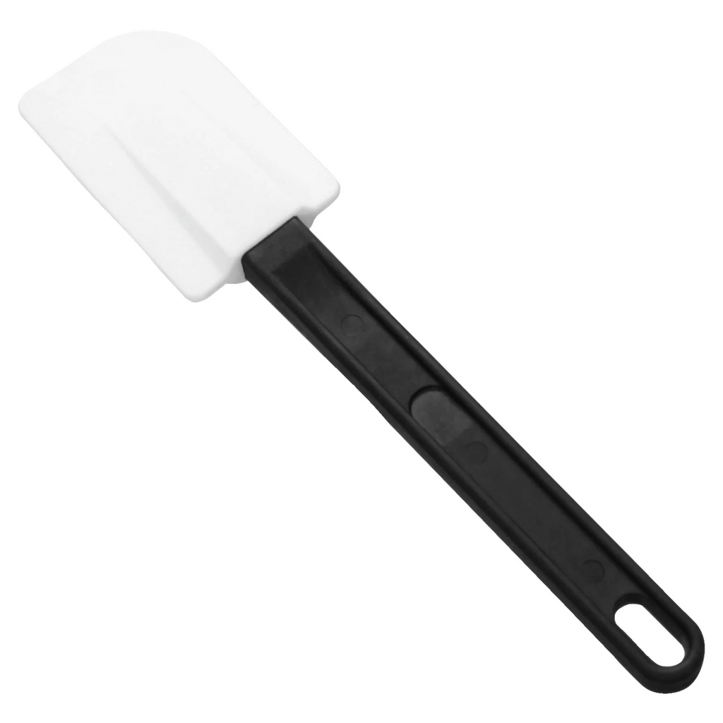 VEGA Teig-/Stielschaber Silikon flach 25x8.5x5.3 cm (LxBxH); schwarz/weiss