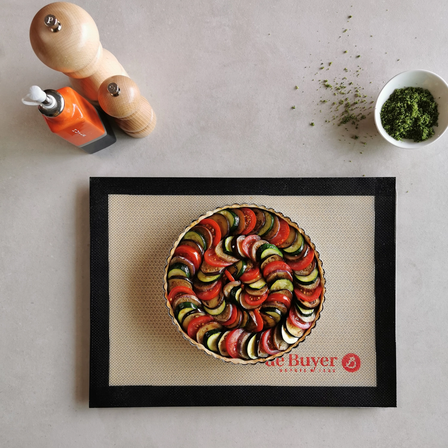 de Buyer Silikonbackmatte 40x30cm3
