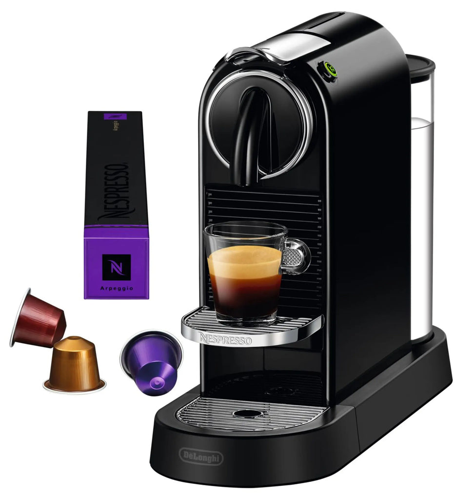 De'Longhi Kaffeemaschine Nespresso CitiZ EN167.B Schwarz