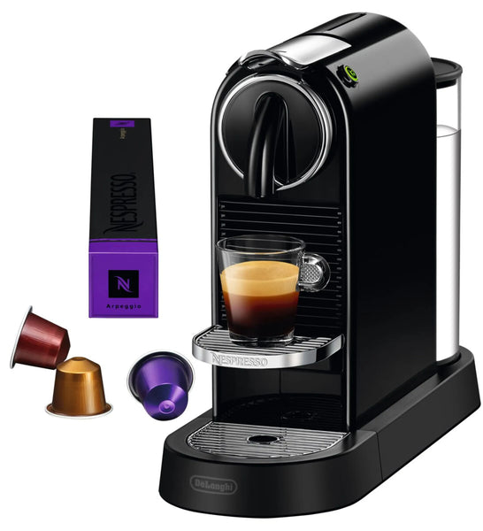 De'Longhi Kaffeemaschine Nespresso CitiZ EN167.B Schwarz