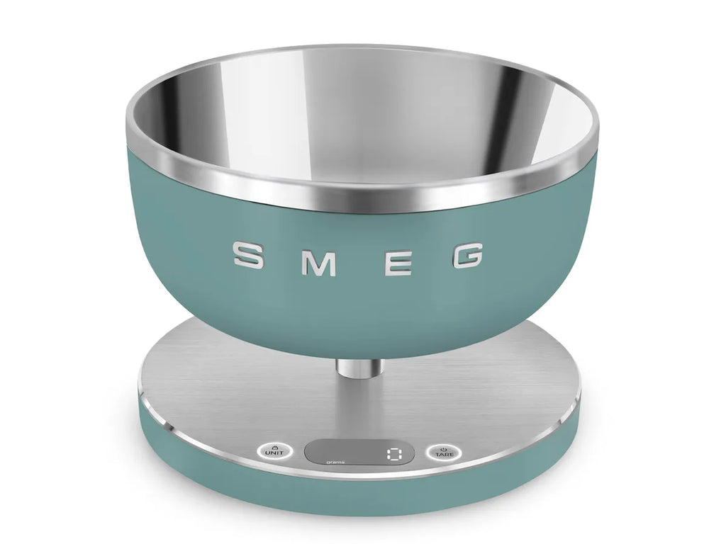 SMEG Küchenwaage KSC01EGMWW Emerald Green Matt Küchenwaage aus Edelstahl