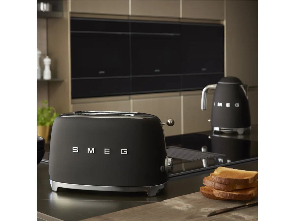 SMEG 2-Schlitz-Toaster TSF01BLMEU schwarz matt