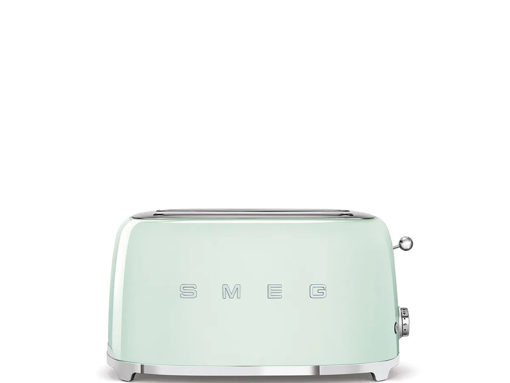 SMEG Toaster 50's Style TSF02PGEU Pastelgrün Toaster mit extralangen Schlitzen