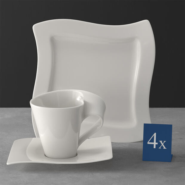Villeroy & Boch NewWave Kaffeeservice 12-teilig