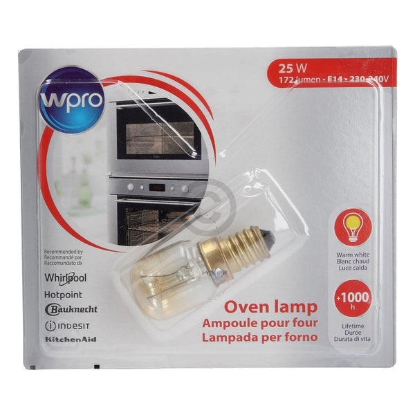 WPRO Backofenlampe 25 Watt E14 - 230-240V