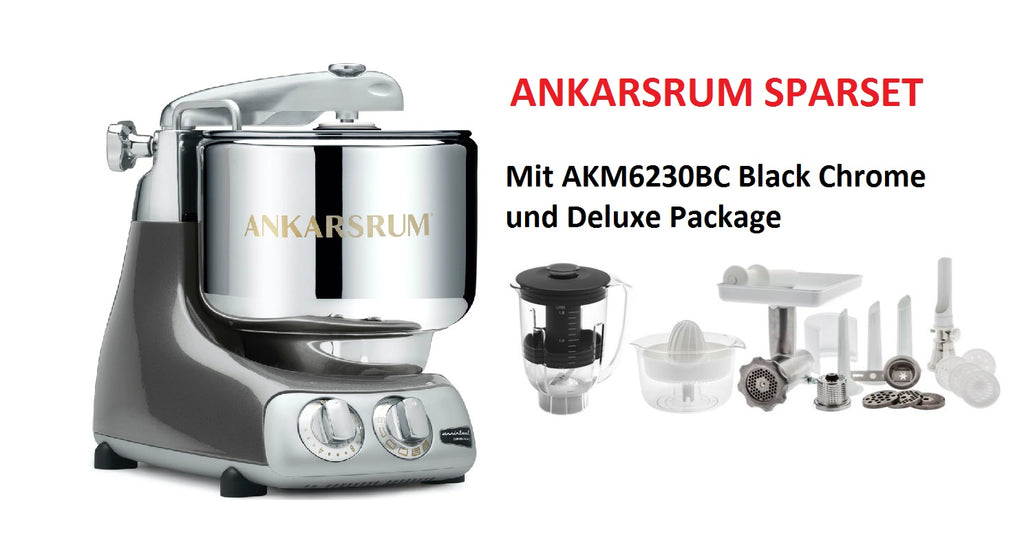 ANKARSRUM SPARSET MIT ASSISTENT ORIGINAL AKM6230BC Black Chrome und Deluxe Package