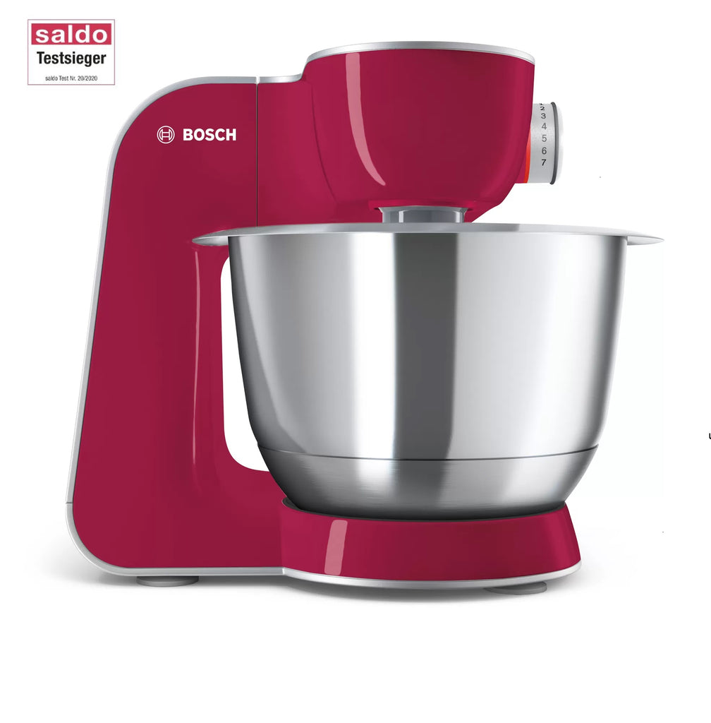 BOSCH Küchenmaschine MUM58420 Küchenmaschine 1000 W Red Diamond, Silber (matt) Neugeräte, Verpackung geöffnet!