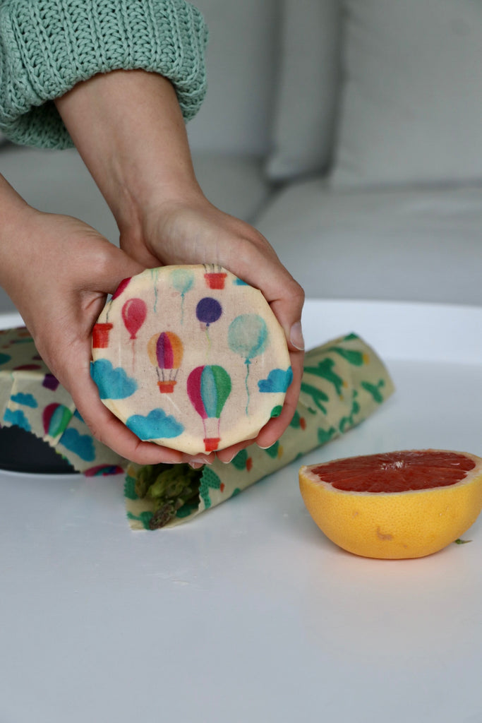 Planet Bee Bio Bienenwachstücher im 3er-Set "Balloon"