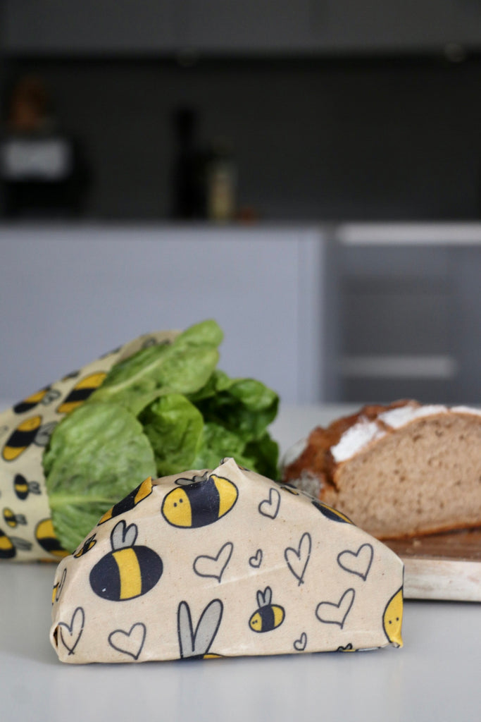 Planet Bee Bio Bienenwachstücher im 3er-Set "Bee"