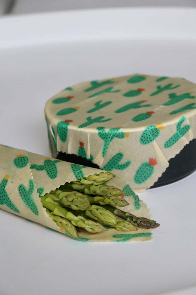 Planet Bee Bio Bienenwachstücher im 3er-Set "Cactus"