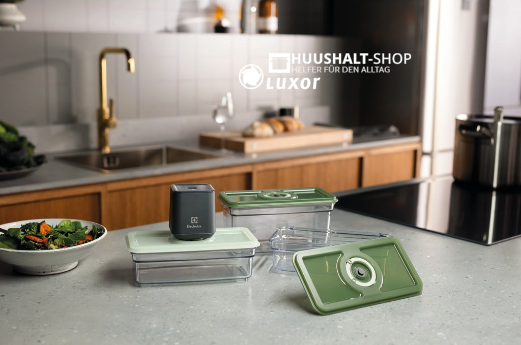 Electrolux EVFK1+ Vielseitige Vakuumpumpe mit 3 praktischen Lebensmittelbehältern