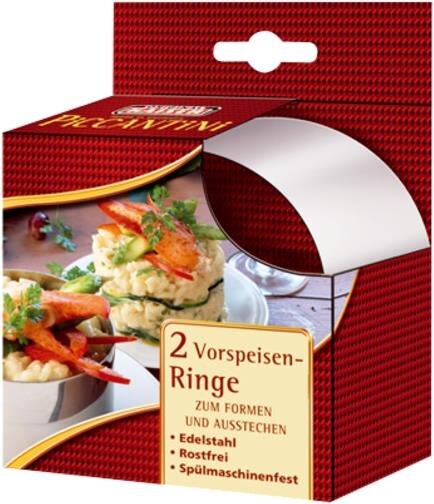 Kaiser Speiseformer rund 2 Stück ø8cm