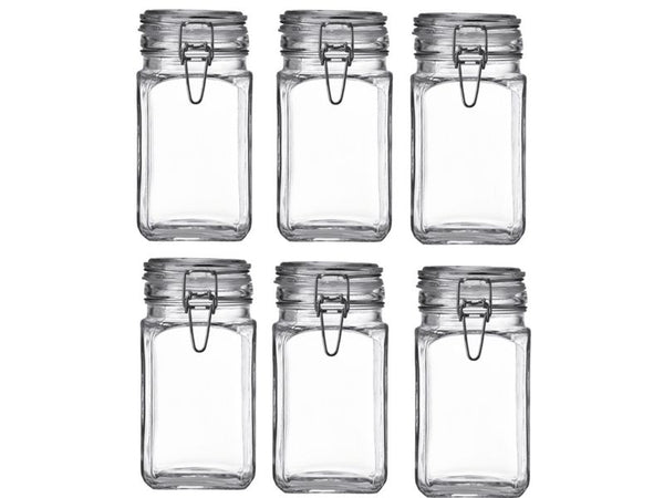 Montana Glas-Vorratsdose CUCINA 6 Stück, 1 l / Nr. 046875