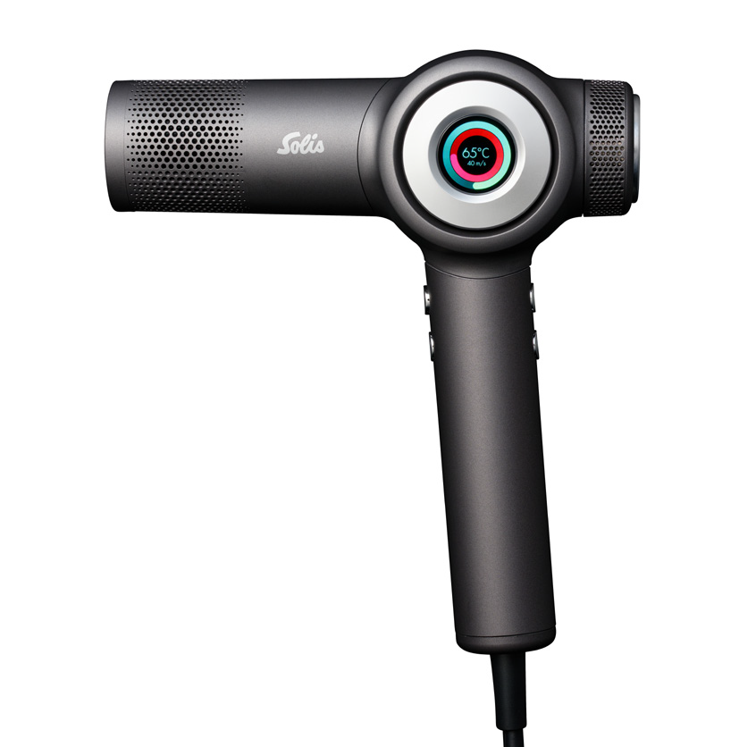 SOLIS Haartrockner Airvolution grey
