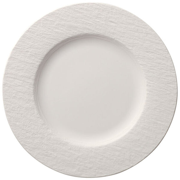 Villeroy & Boch Manufacture Rock Blanc Speiseteller im 6er Set