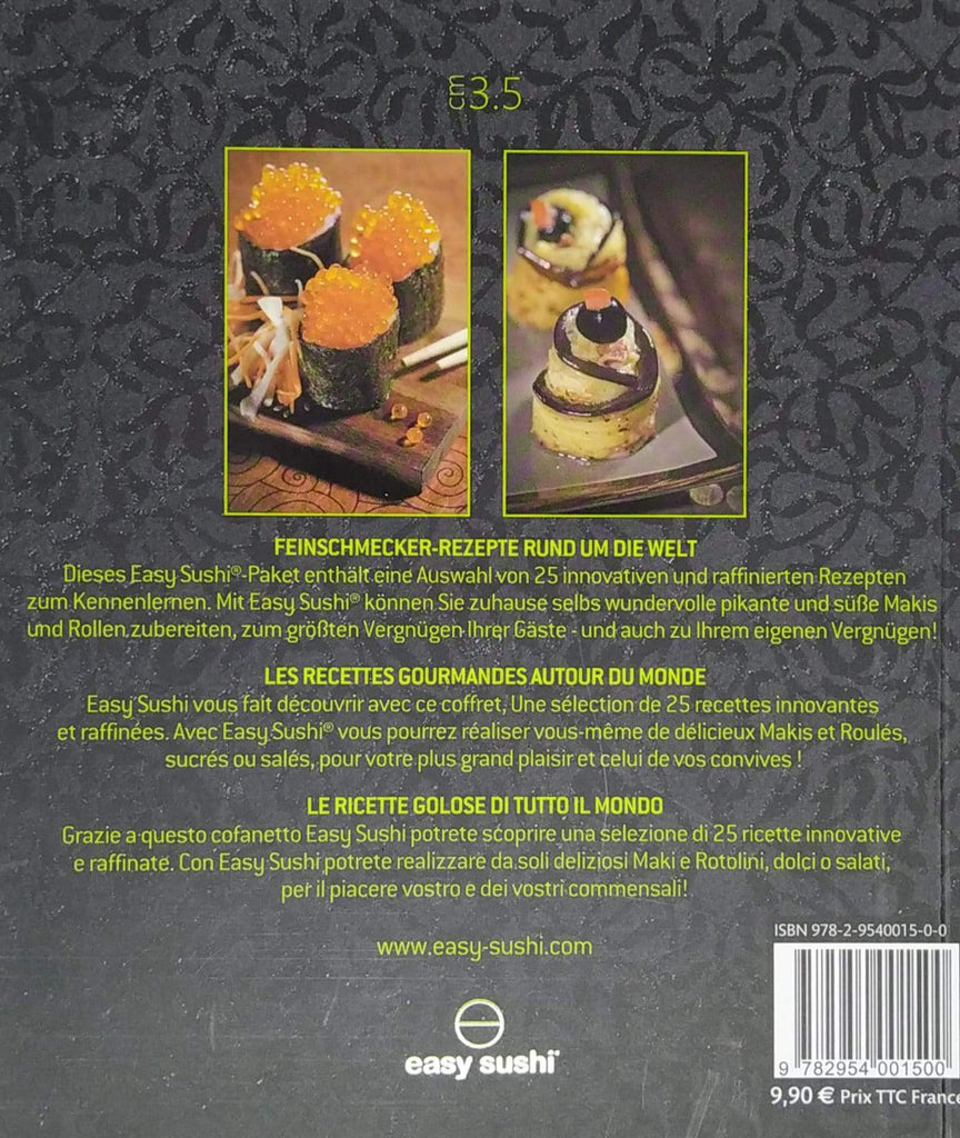 Die Sushi-Weltreise - Makis, gerollt mit Easy Sushi®  - Rezeptbüchlein