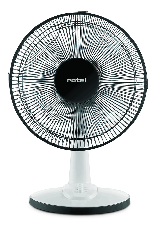 rotel Oszillierender Tischventilator weiss, Ø 30cm U7572CH