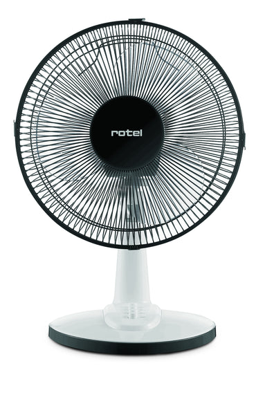 rotel Oszillierender Tischventilator weiss, Ø 30cm U7572CH