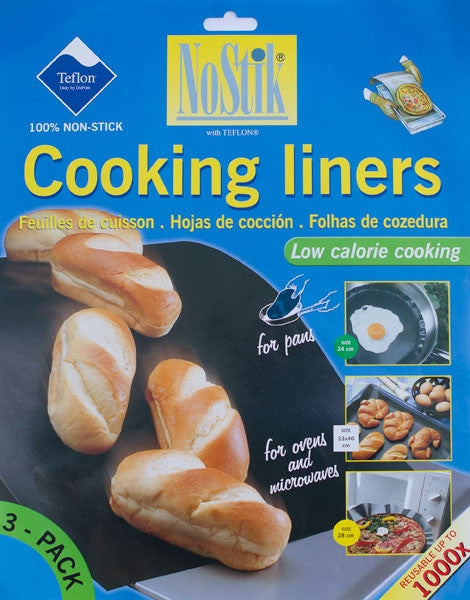 Brat-Backfolie NoStik Cookin liners