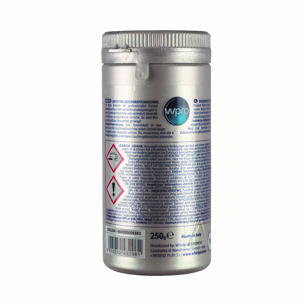 Wpro Geschirrspülmaschinen Entfetter 250g