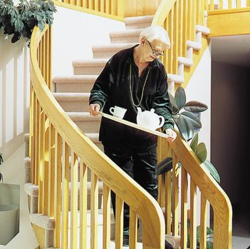 Serviertablar Antirutsch Statikmiss mit Werbebeschriftung Luxor Logo