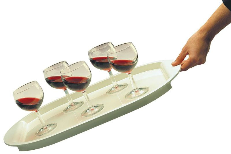 Serviertablar Antirutsch Statikmiss mit Werbebeschriftung Luxor Logo