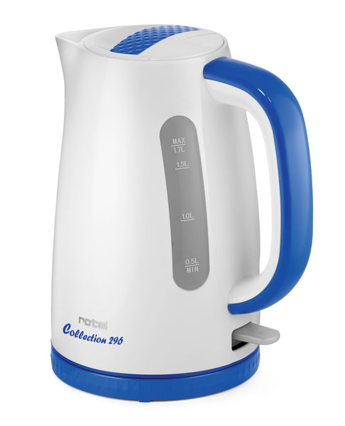rotel Wasserkocher 1.7 Liter Collection 296 Weiss / Blau