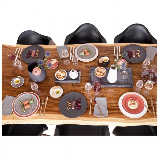 Villeroy & Boch Manufacture Rock blanc Gourmet-/ Pizzateller 32cm im 6er Set