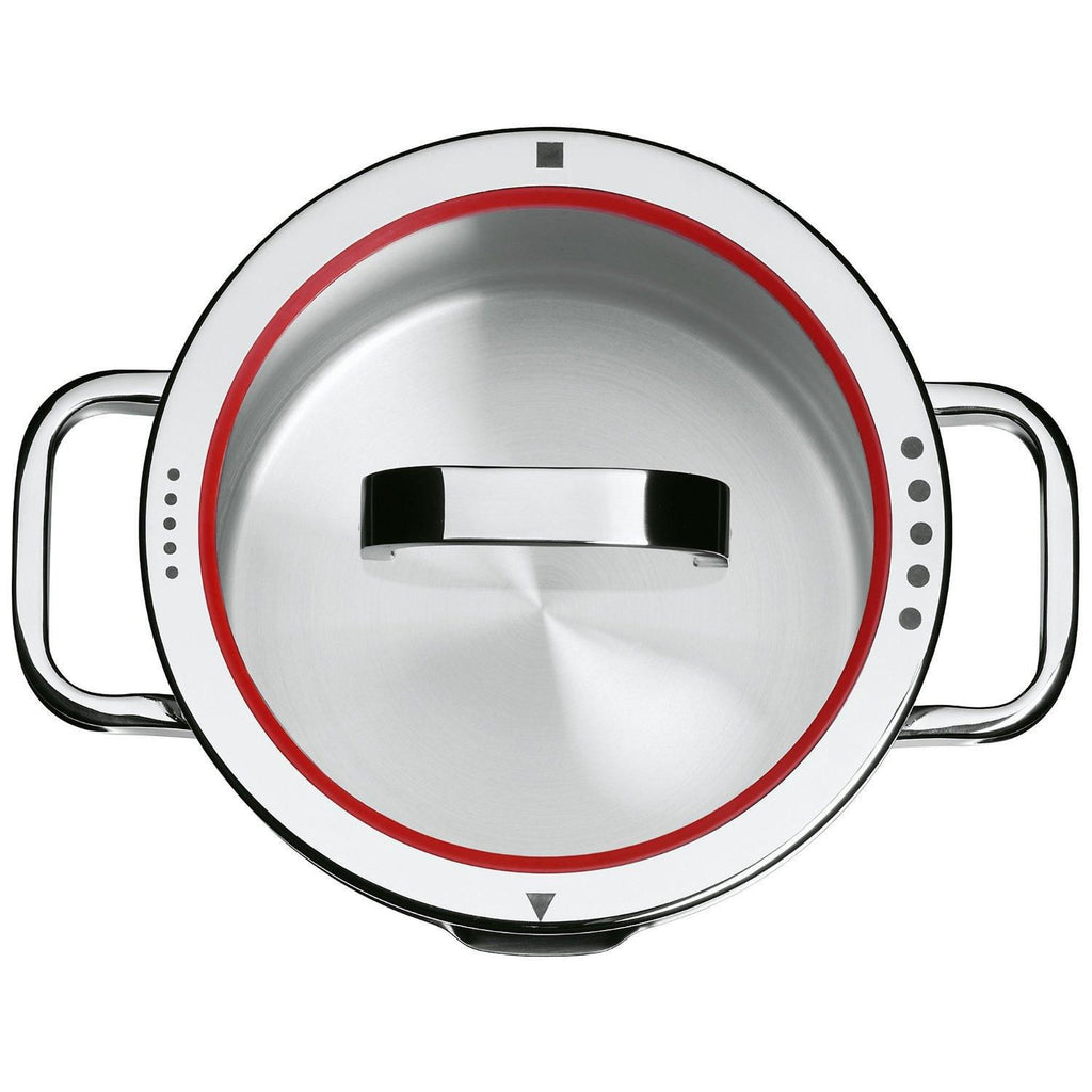 WMF Function 4 Topf-Set, 4-tlg., mit Glasdeckel, induktionsgeeignet